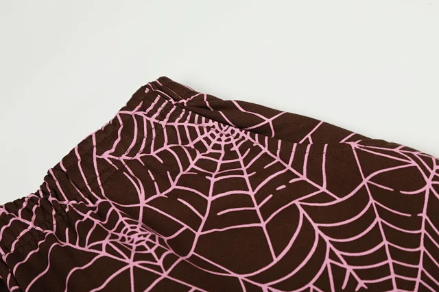 Sp5der Hoodies & Sweatshirts Spiderweb Print Pullover Hoodie product detail image 14