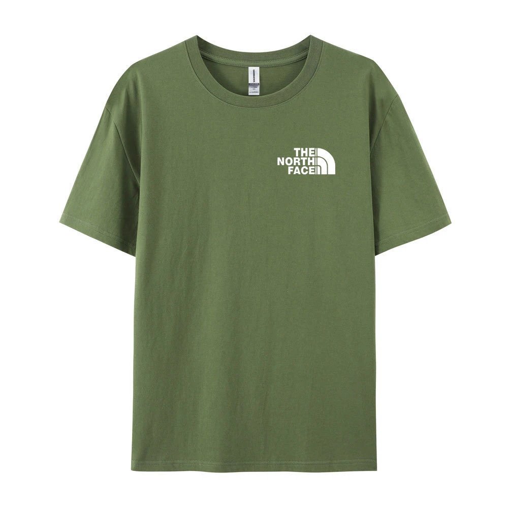 The North Face T-Shirts Short-Sleeve Crew Neck Logo T-Shirt — 17