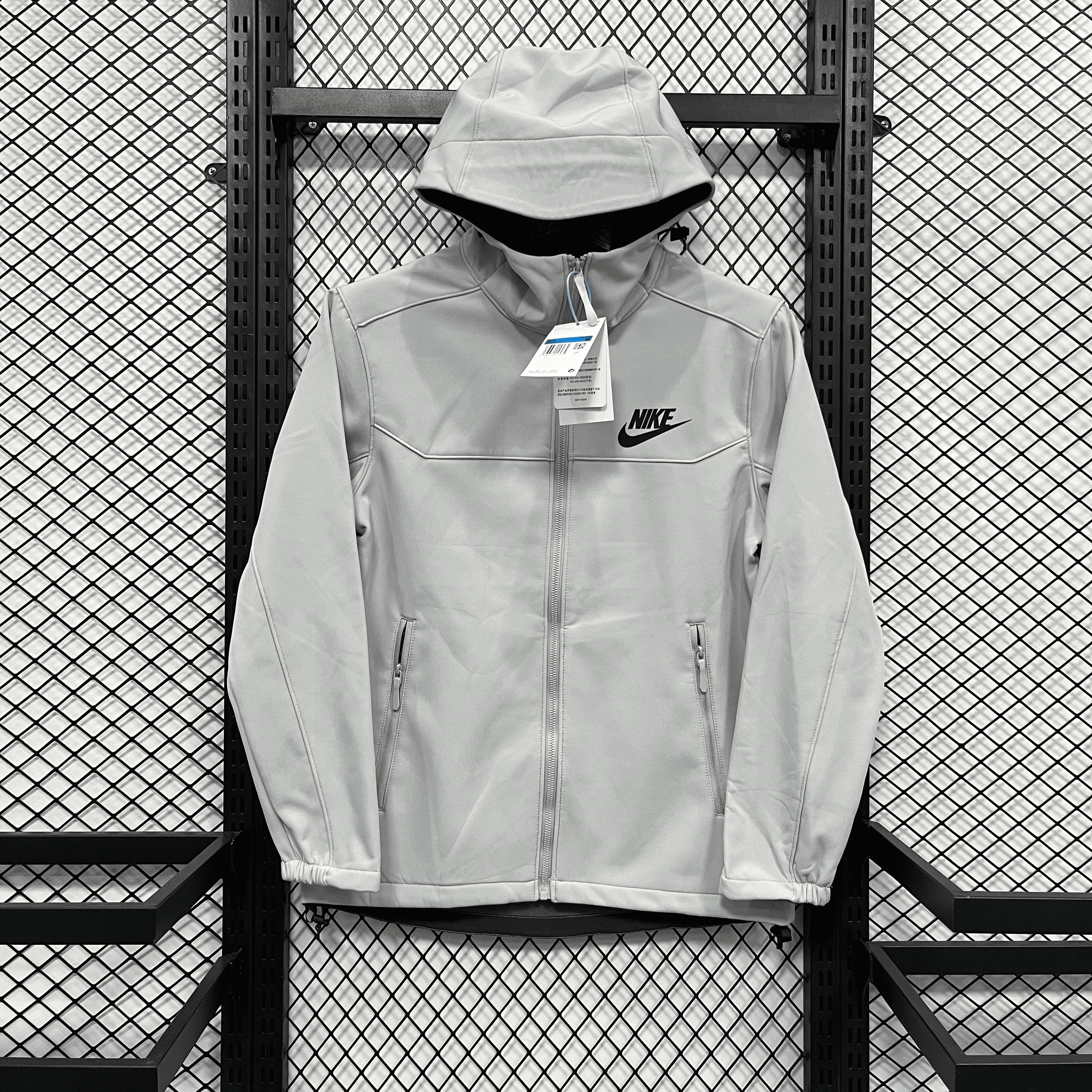 Nike Jackets Hooded zip jacket with pockets — 38