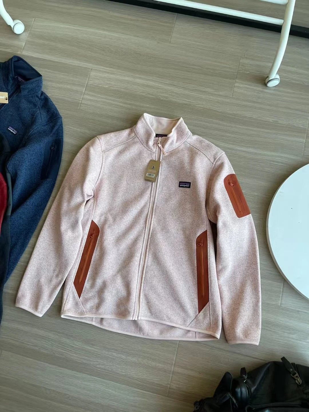 Patagonia Jackets Full-Zip Fleece Jacket with Stand Collar — BB2