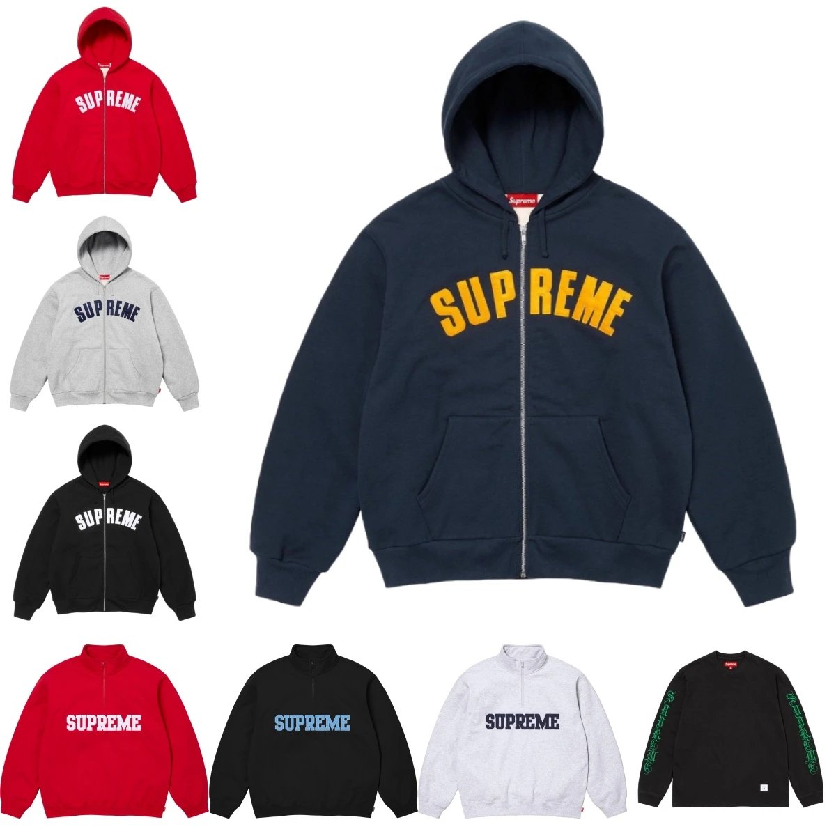 Supreme Arch Logo Hoodie [40 s