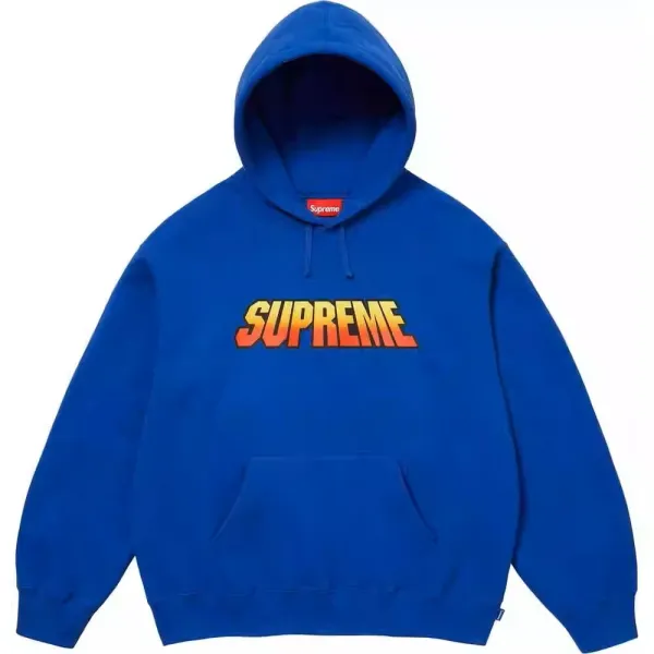 Supreme Hooded Field Jacket Navy Blue Outerwear - 29