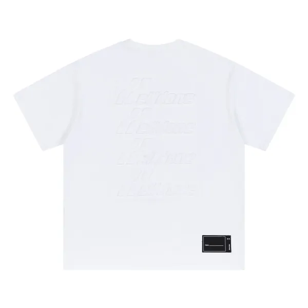 Hellstar Hell Done Repeat Logo White T-Shirt T-Shirts - 1