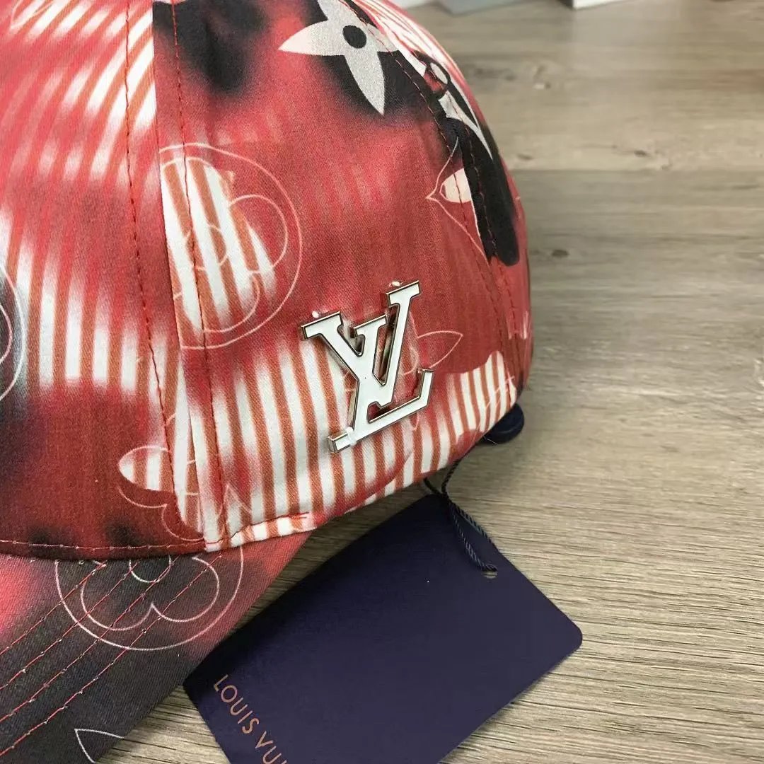 Louis Vuitton Monogram Gradient Print Baseball Cap Multicolor - 9