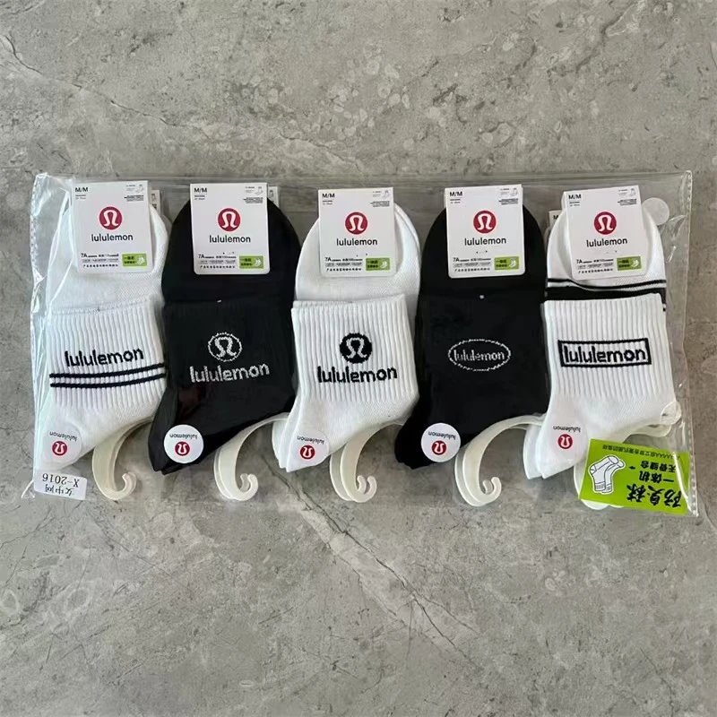 lululemon Socks Logo Crew Multipack image 10