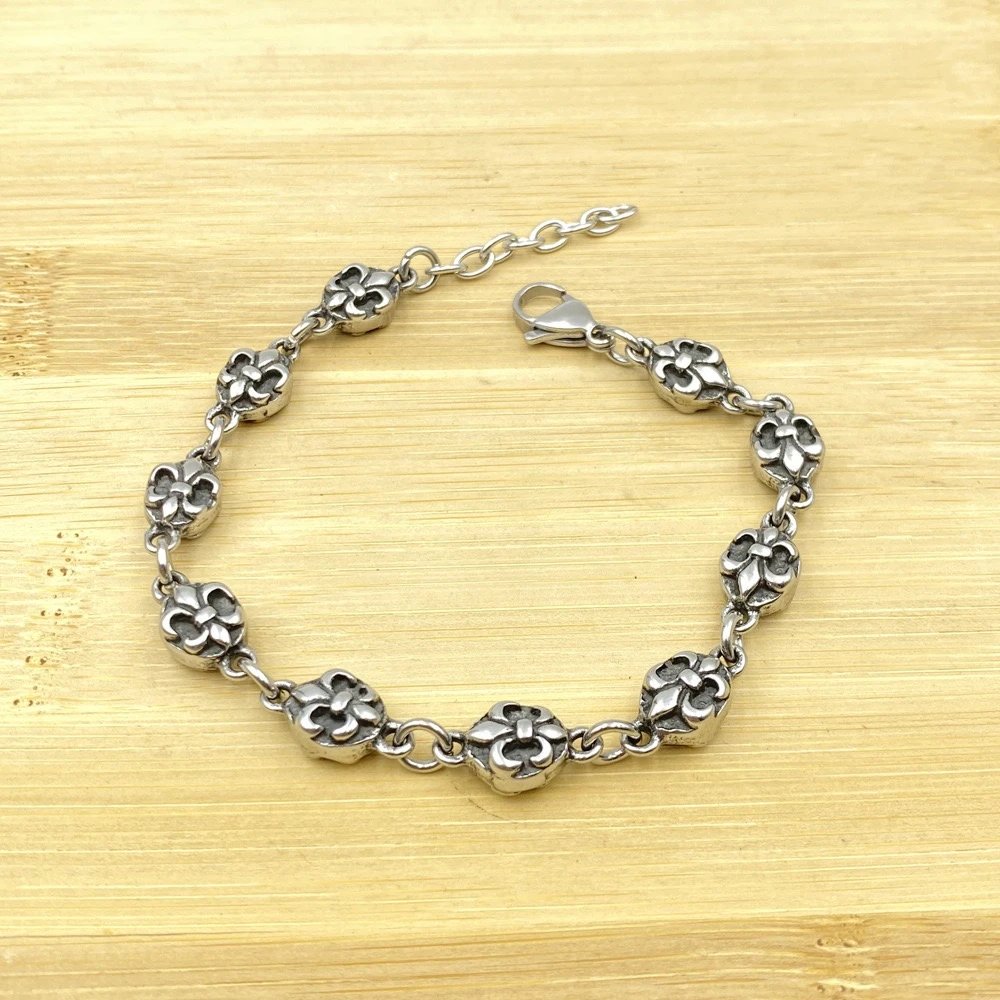 Unbranded Jewelry Silver-Tone Cross Motif Bracelets image 6