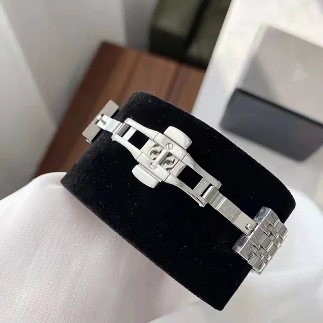 Unbranded Watches Brake-disc dial design with metal link bracelet product detail image 4