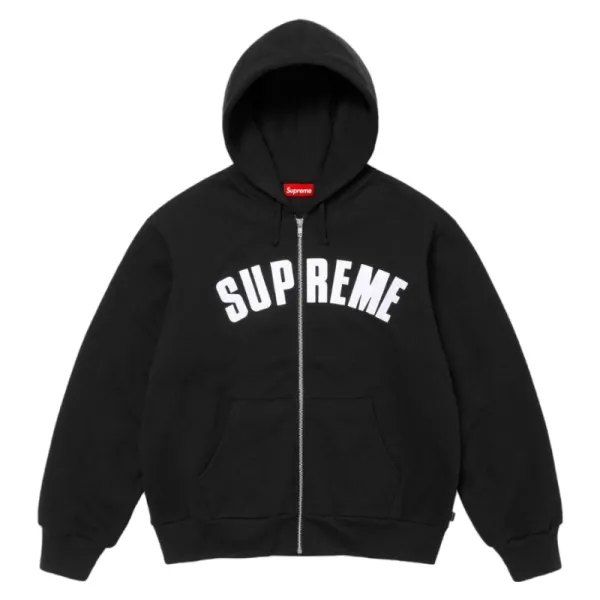 Supreme Hooded Field Jacket Navy Blue Outerwear - 12
