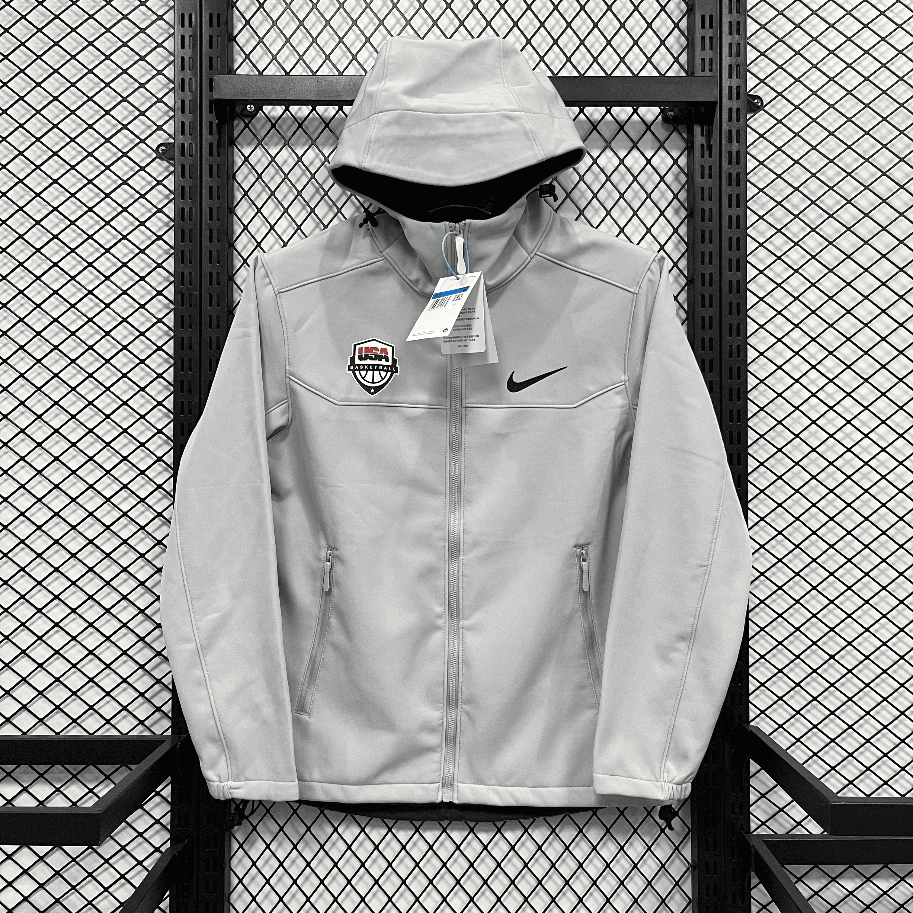 Nike Jackets Hooded zip jacket with pockets — 21