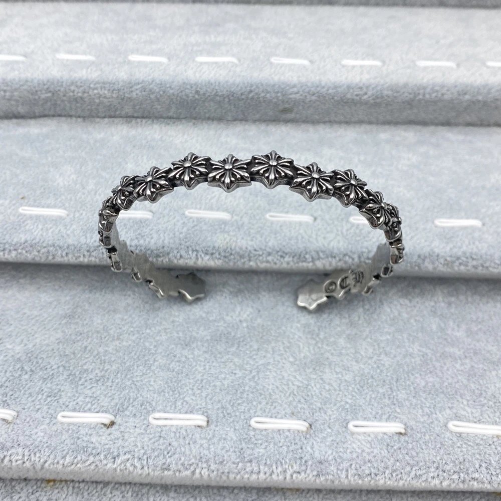 Unbranded Jewelry Silver-Tone Cross Motif Bracelets — BB-019
