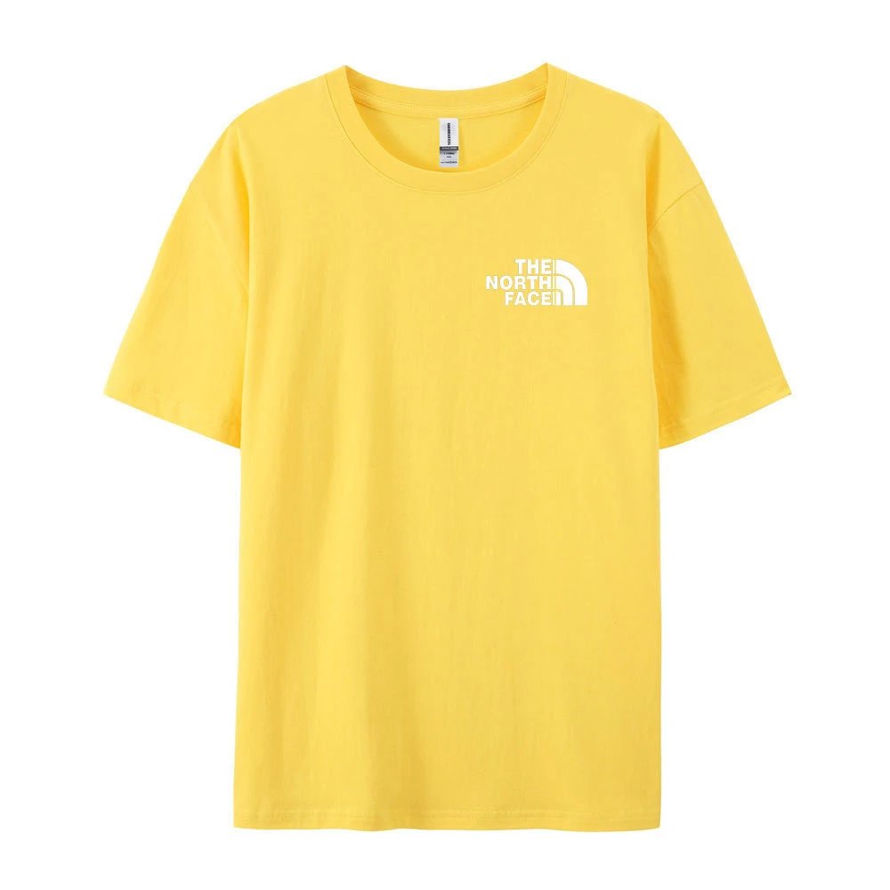 The North Face T-Shirts Short-Sleeve Crew Neck Logo T-Shirt — 19