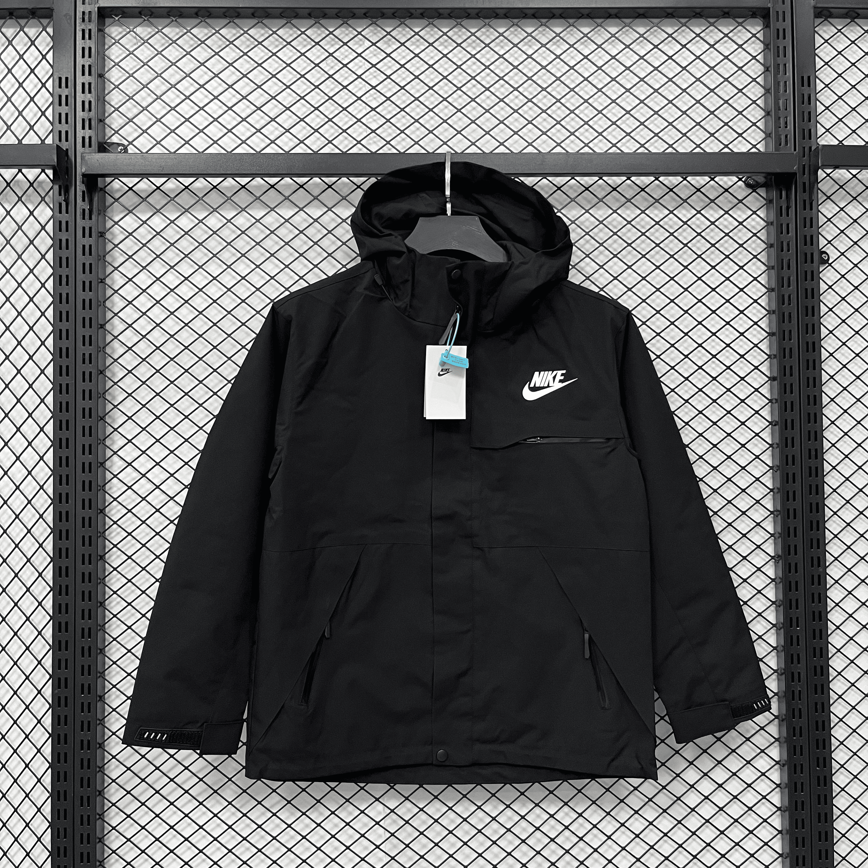Nike Jackets Hooded zip jacket with pockets — 18