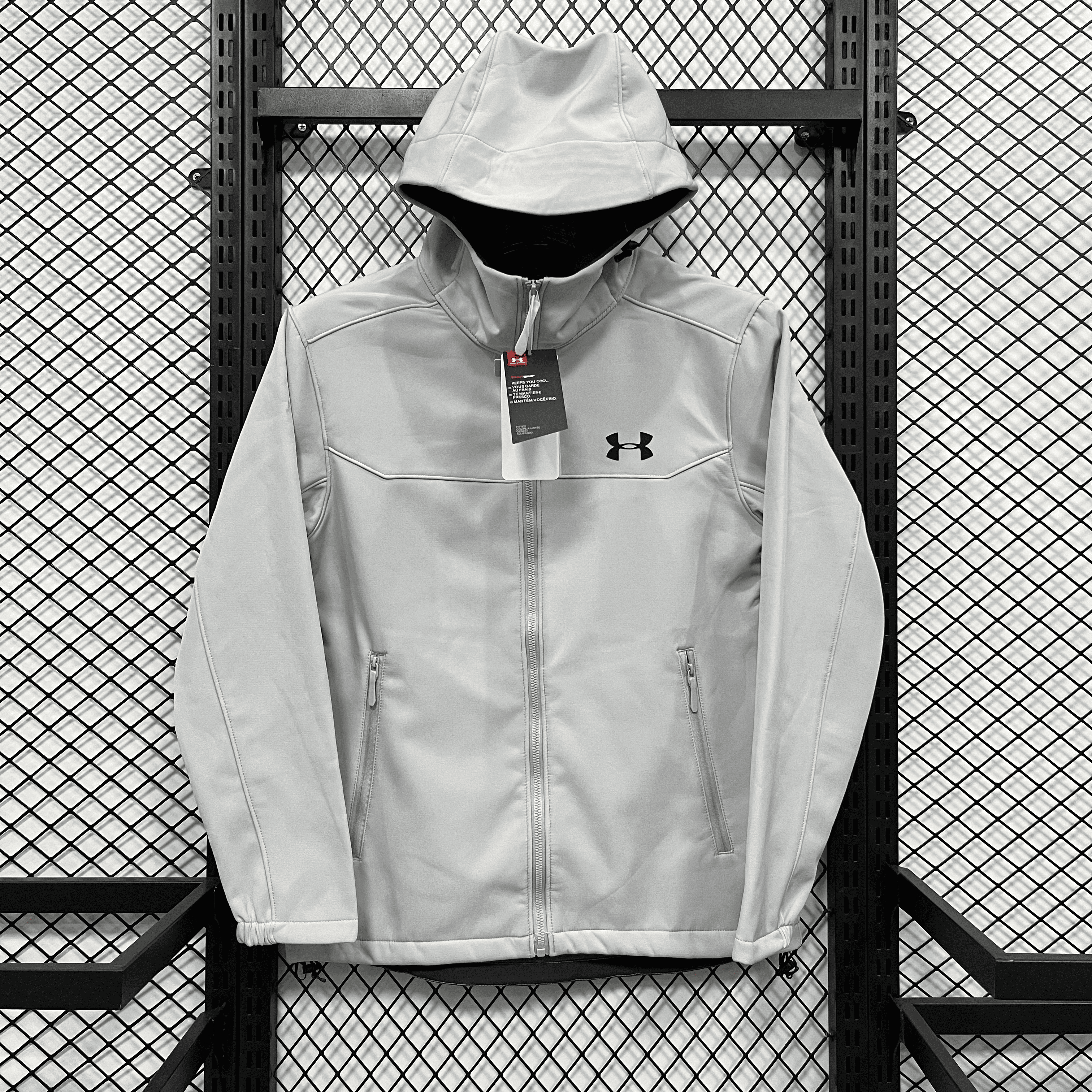 Nike Jackets Hooded zip jacket with pockets — 23