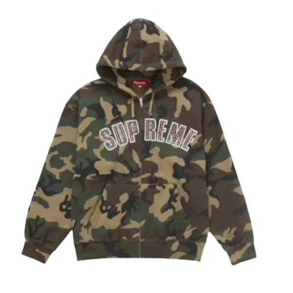 Supreme Hooded Field Jacket Navy Blue Outerwear - 16
