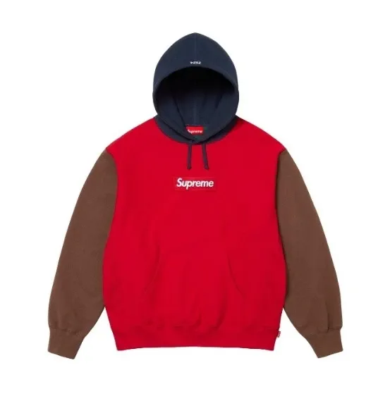 Supreme Hooded Field Jacket Navy Blue Outerwear - 34