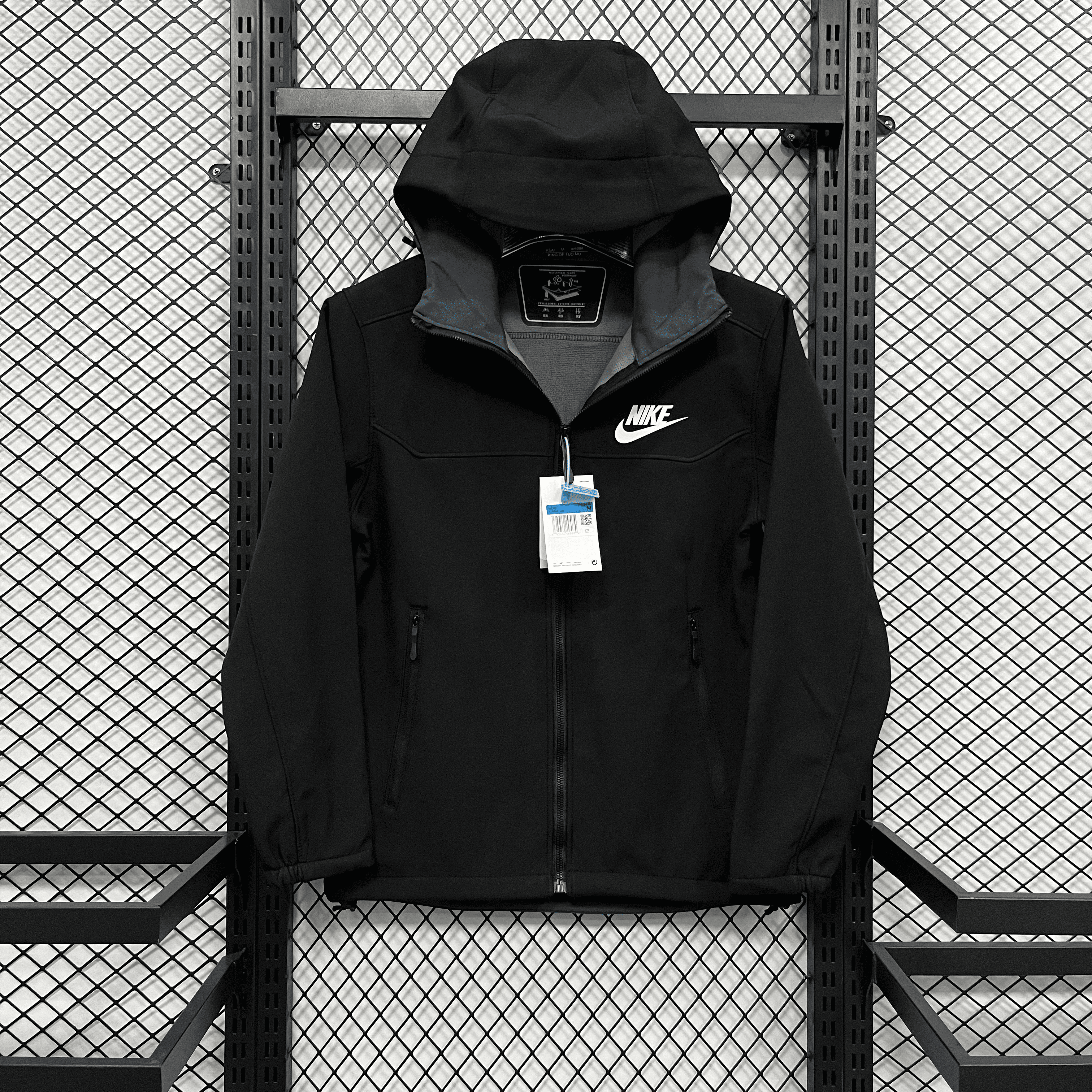 Nike Jackets Hooded zip jacket with pockets — 19