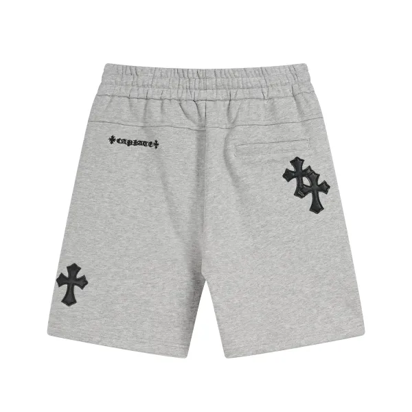 Design Give Embroidered Sweat Shorts Black - 55