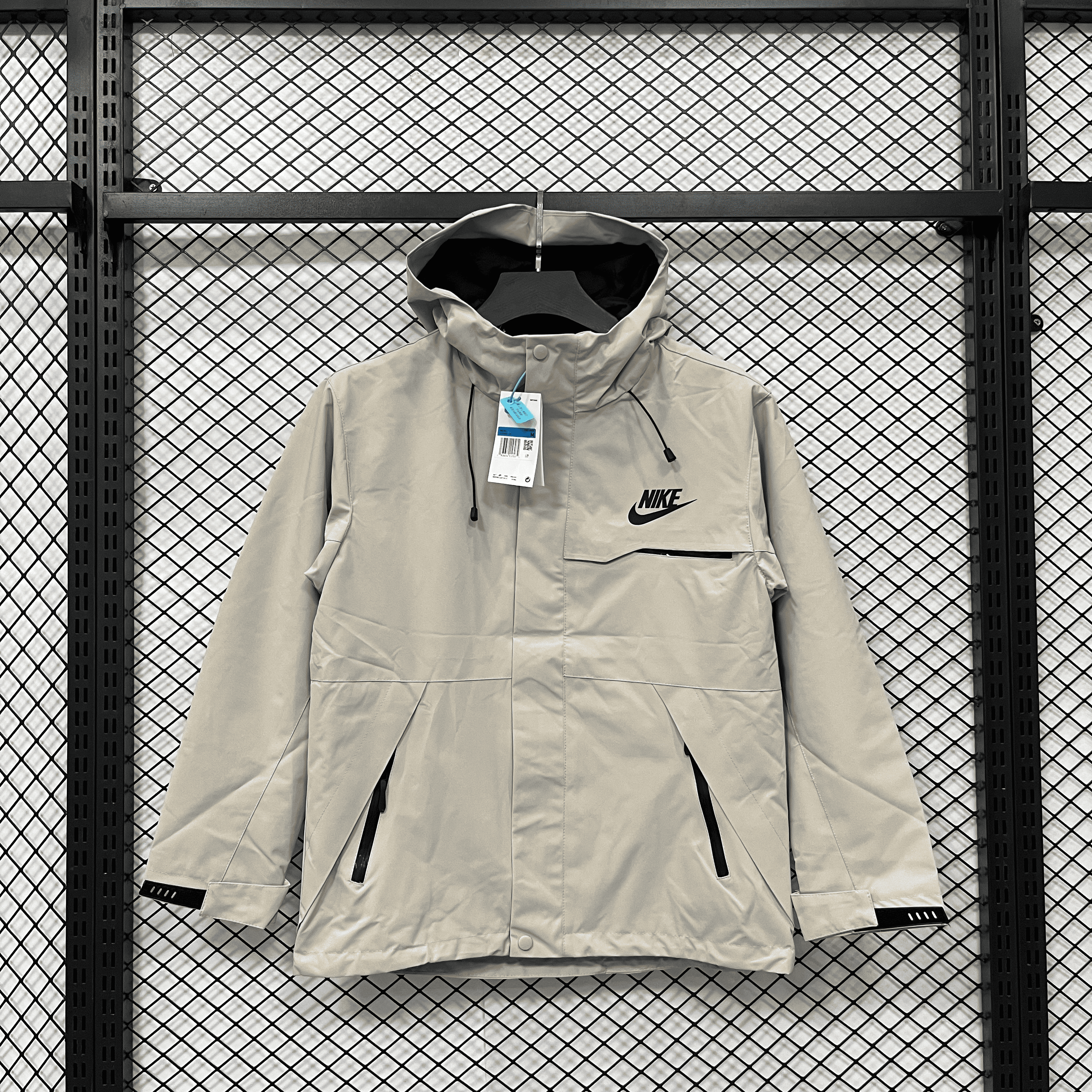 Nike Jackets Hooded zip jacket with pockets — 30