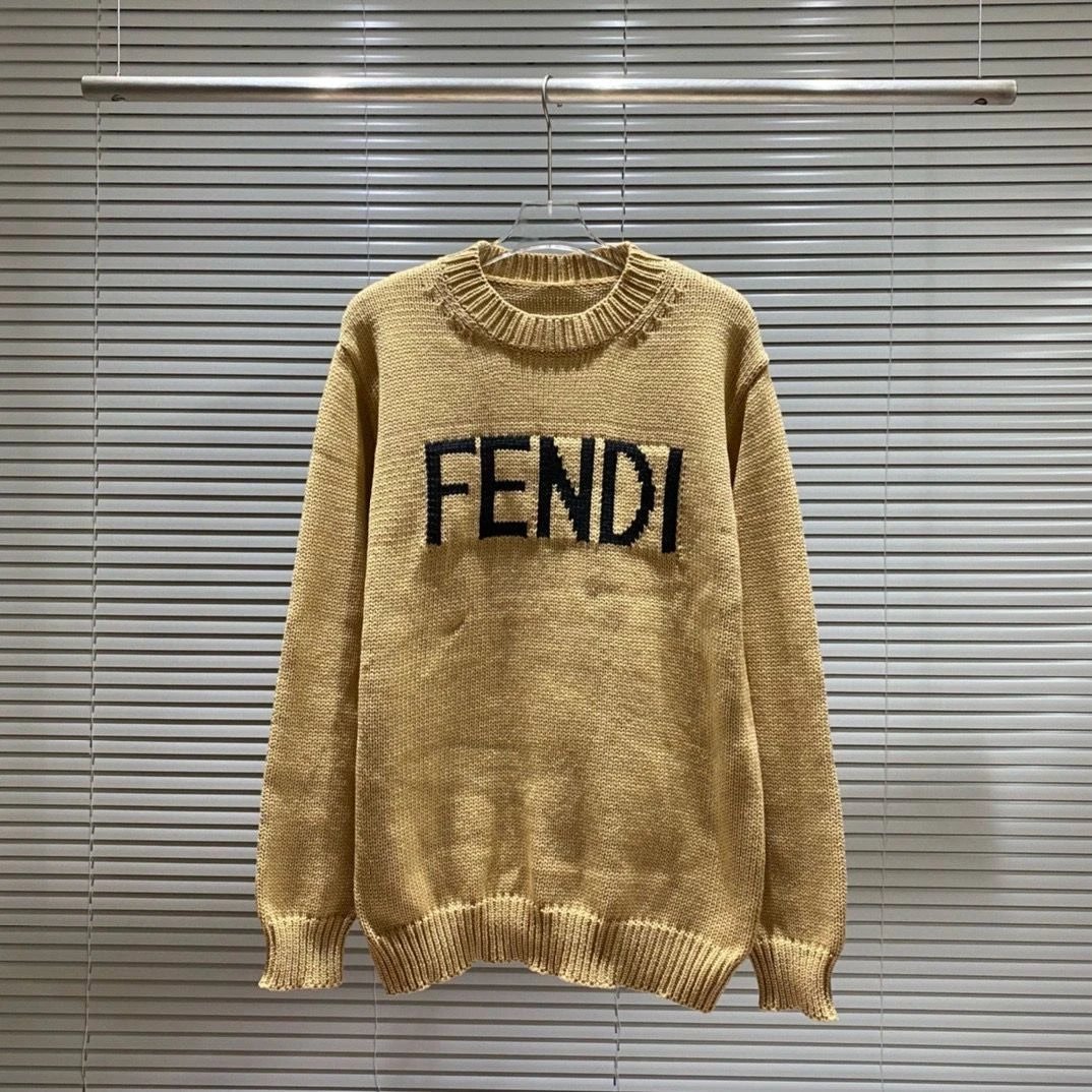 Fendi Knitwear Crewneck Knit Sweater image 5