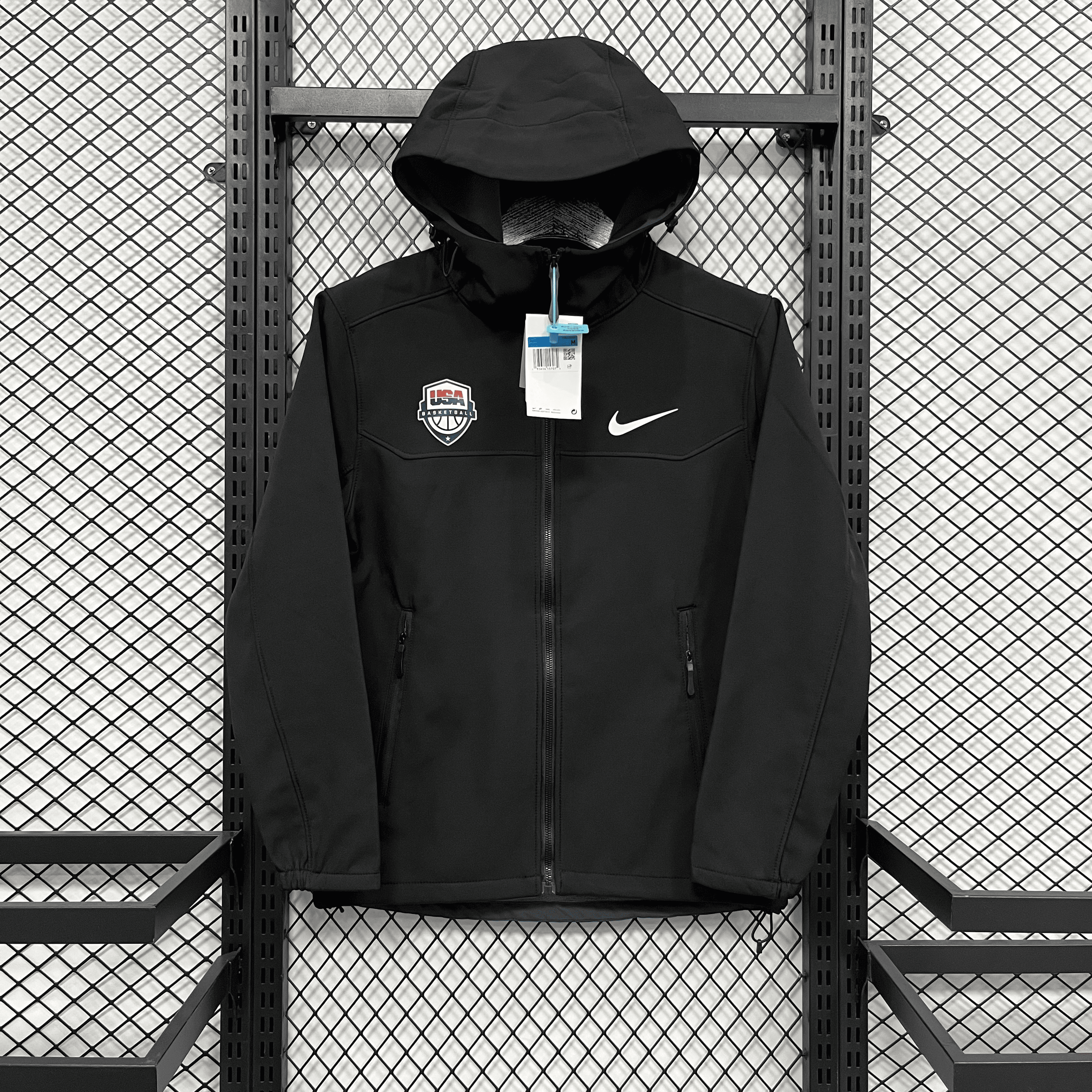 Nike Jackets Hooded zip jacket with pockets — 26