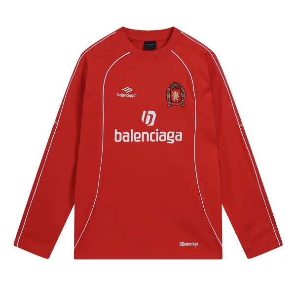 Balenciaga x FC Barcelona Long-Sleeve Jersey Red - 1