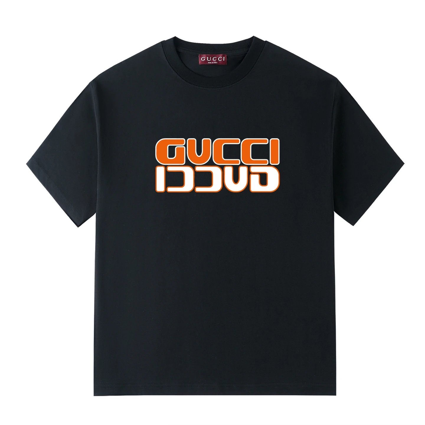 Gucci T-Shirts Logo-print crewneck T-shirt — AM-007