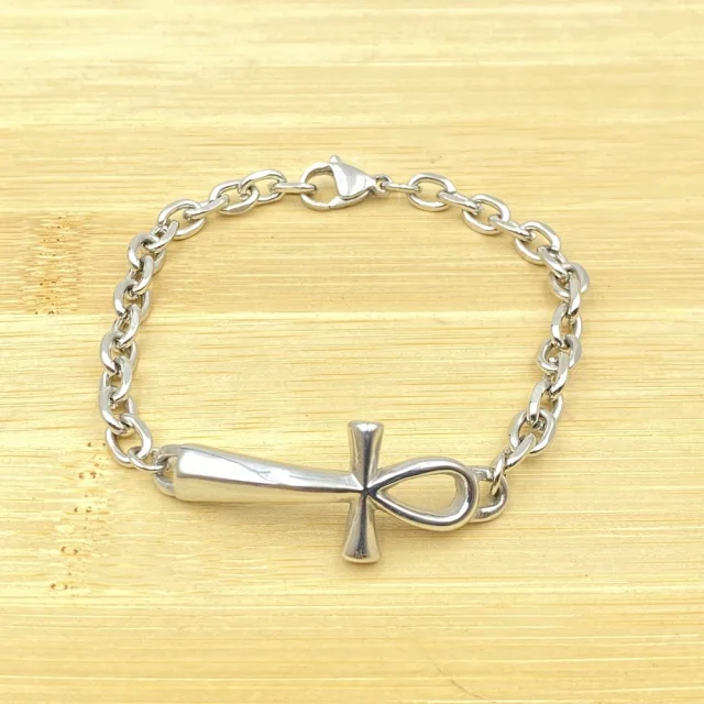 Unbranded Jewelry Silver-Tone Cross Motif Bracelets product detail image 17