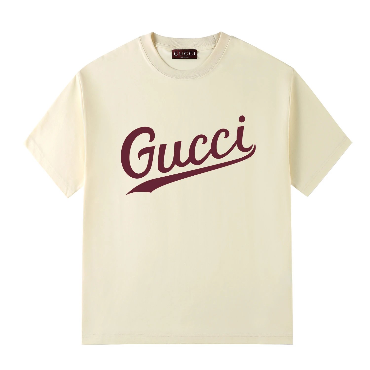 Gucci T-Shirts Logo-print crewneck T-shirt — AM-004