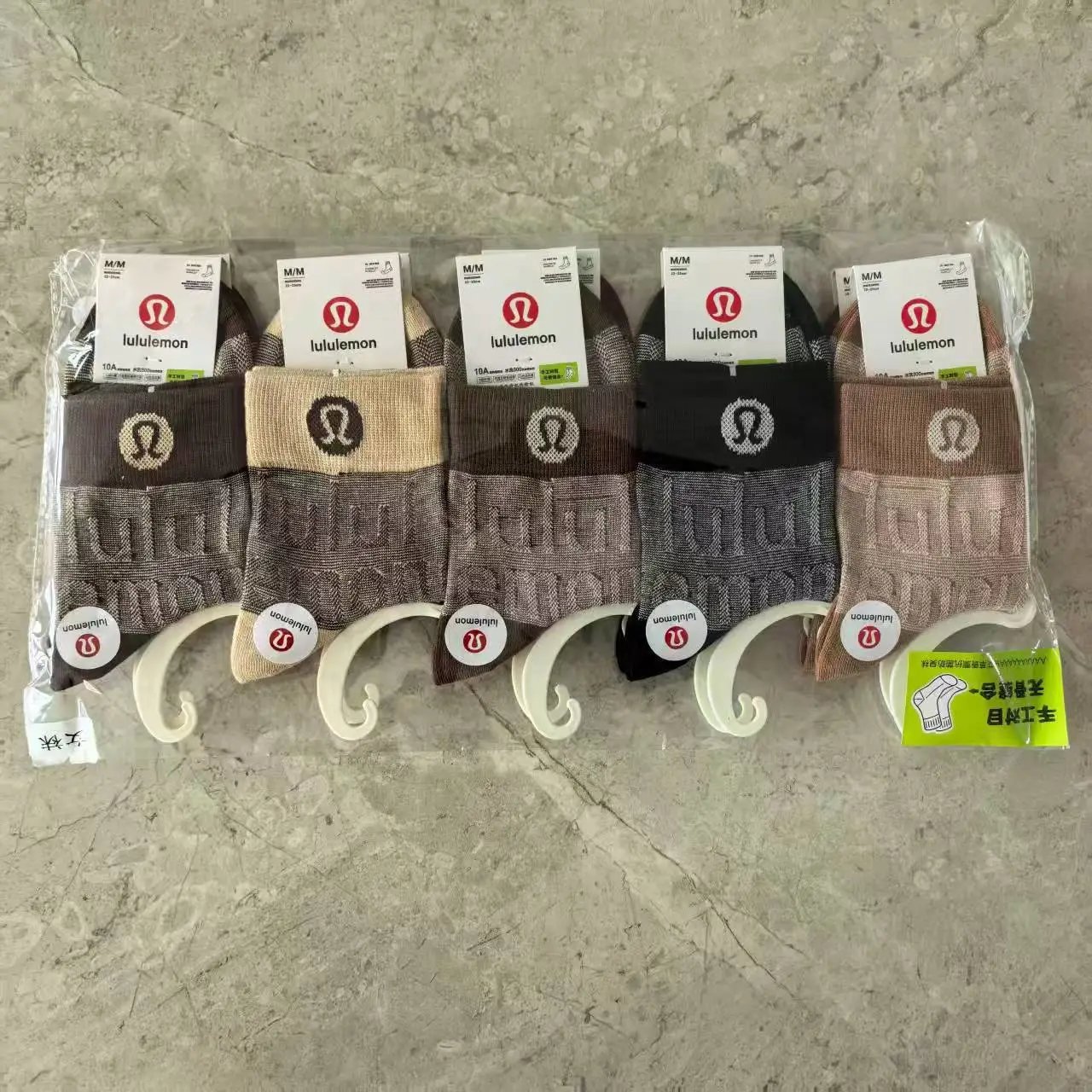 lululemon Socks Logo Crew Multipack image 11