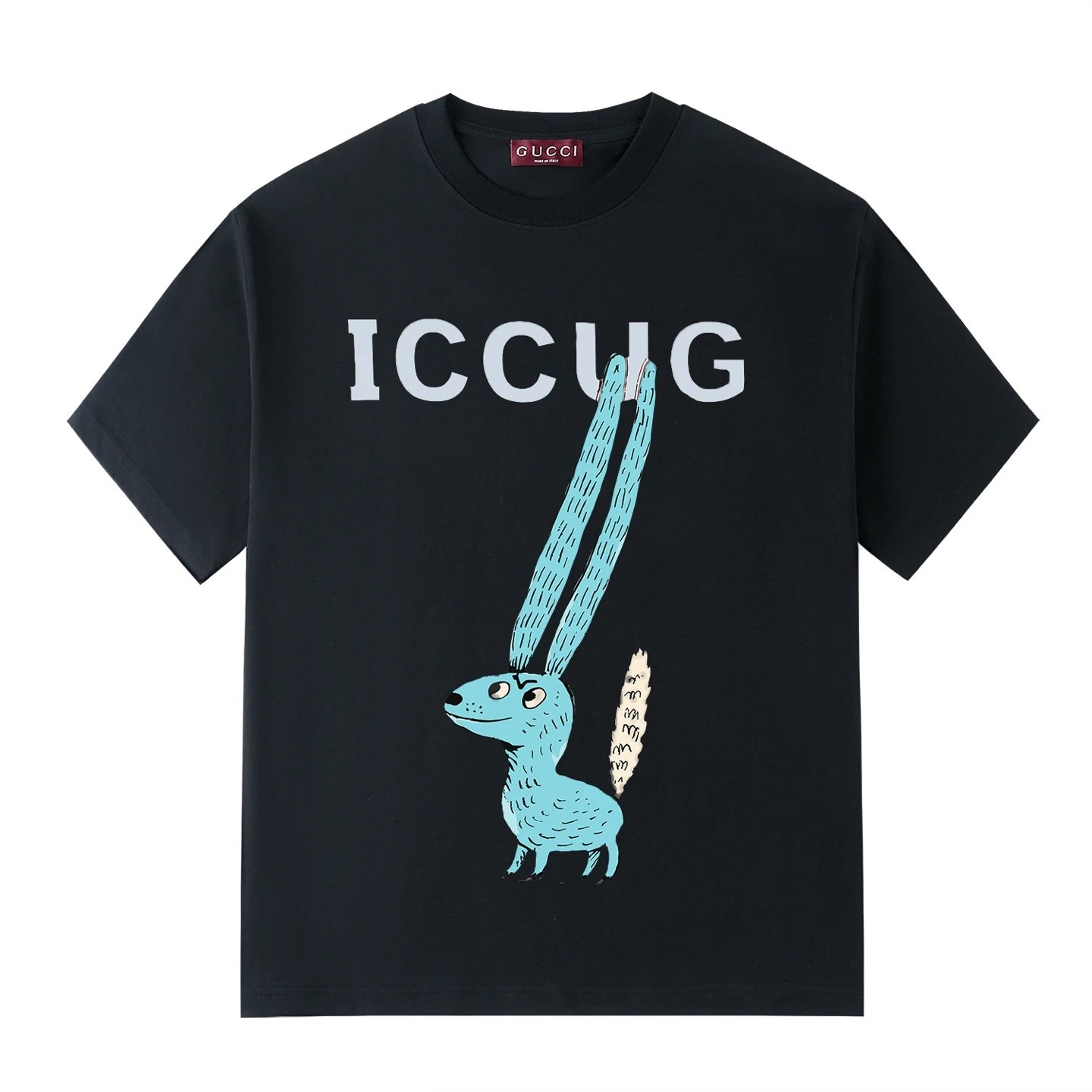 Gucci T-Shirts Logo-print crewneck T-shirt — AM-028