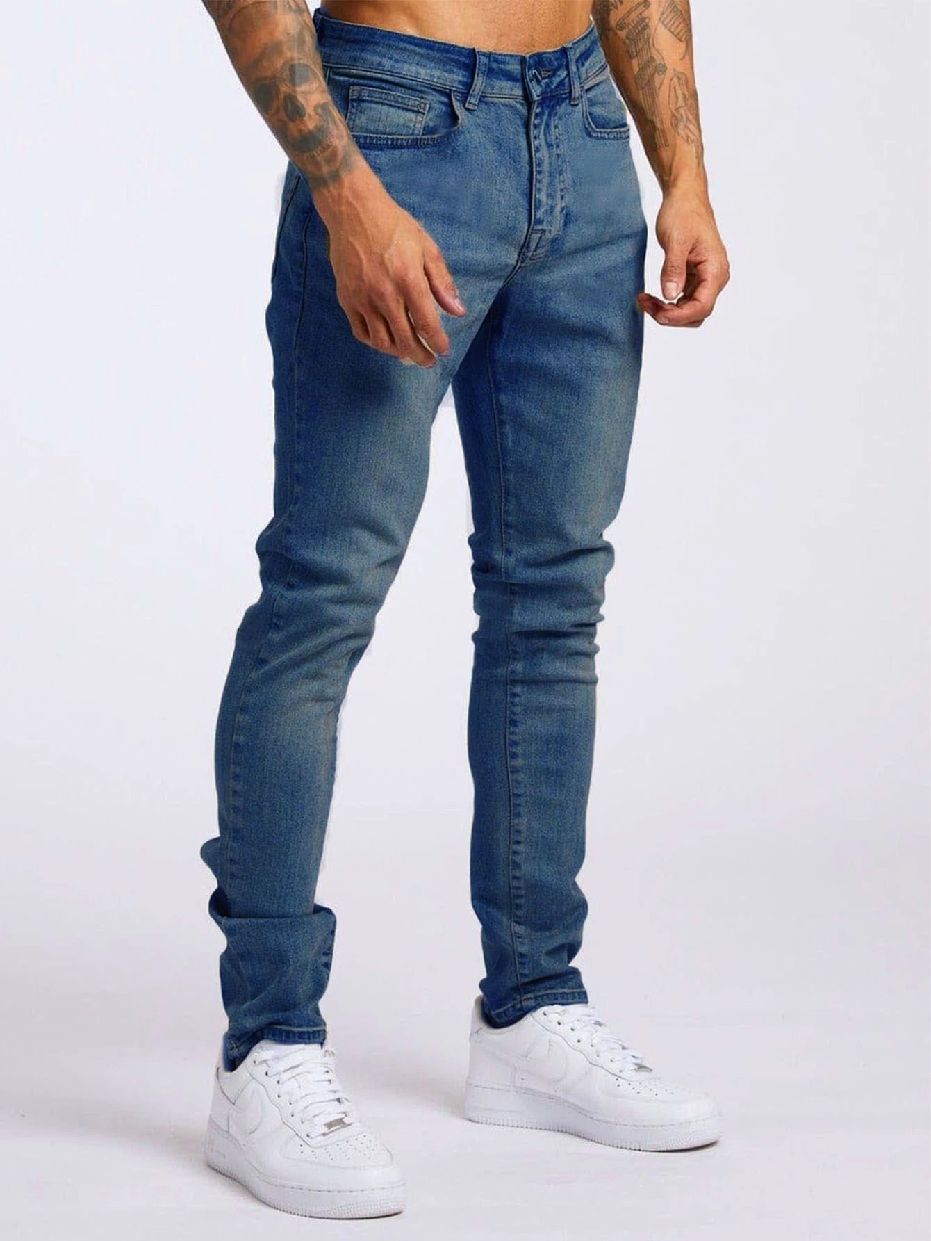 Off-White Distressed Patchwork Jeans Black - 37