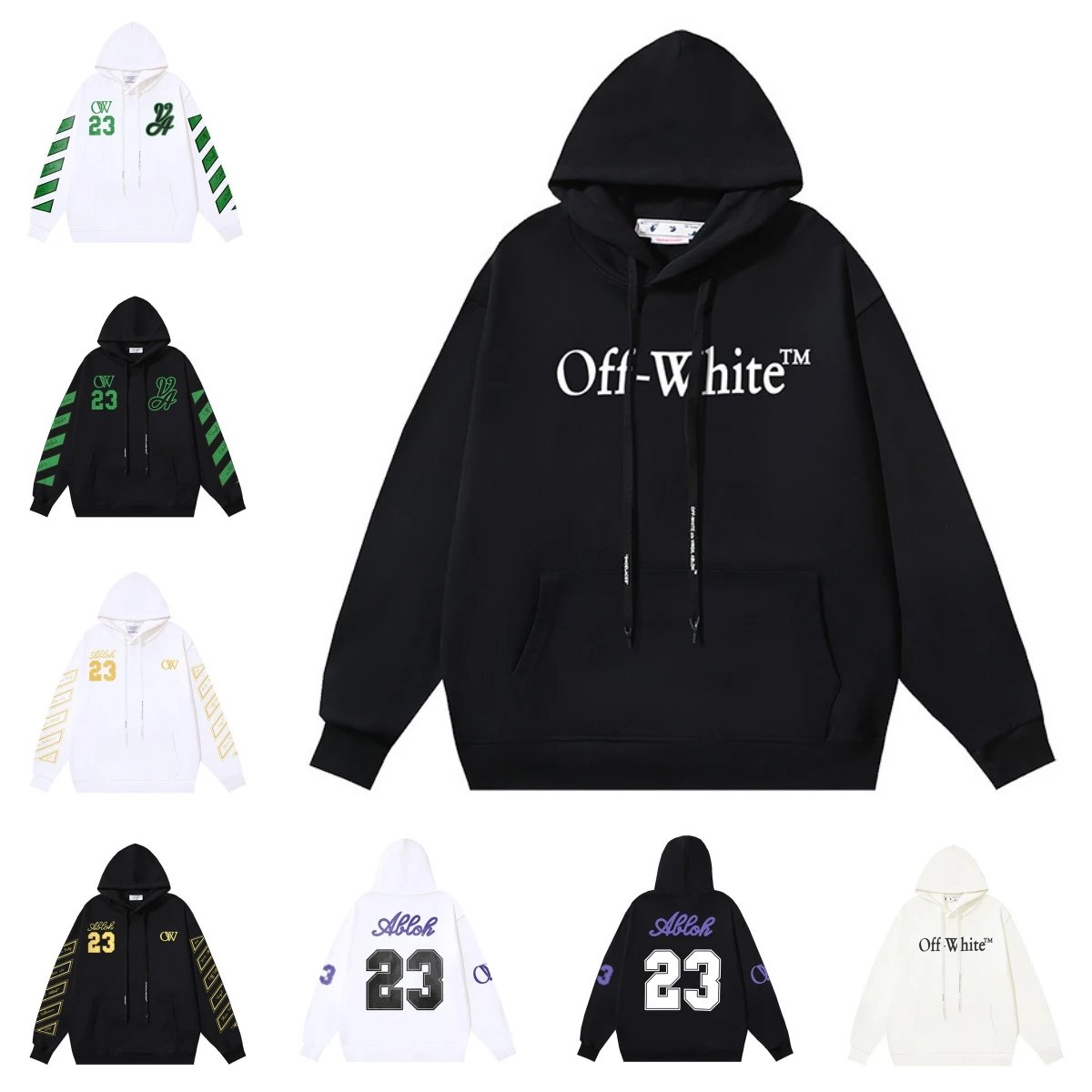 Off-White Black Hoodie