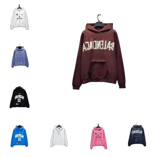 Balenciaga Brown Hoodie