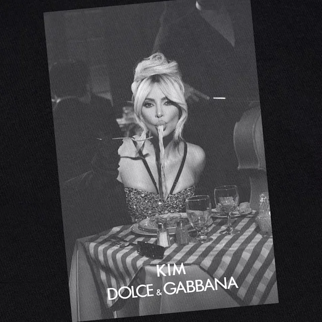Dolce & Gabbana T-Shirts Graphic Print Crew Neck product detail image 10