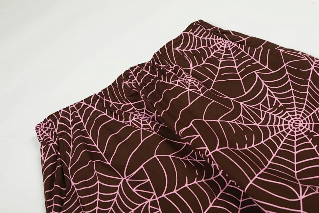 Sp5der Hoodies & Sweatshirts Spiderweb Print Pullover Hoodie product detail image 15