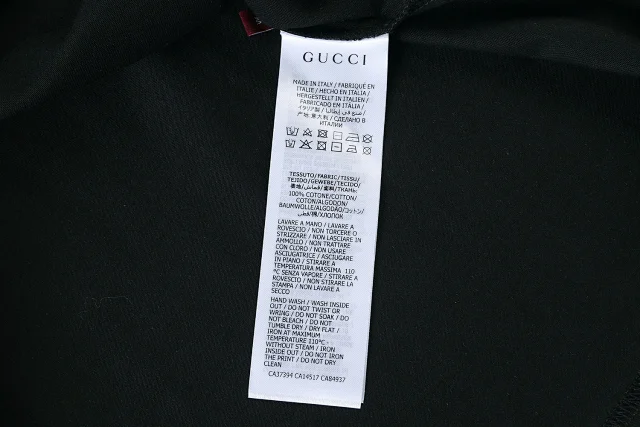 Gucci T-Shirts Logo-print crewneck T-shirt product detail image 9
