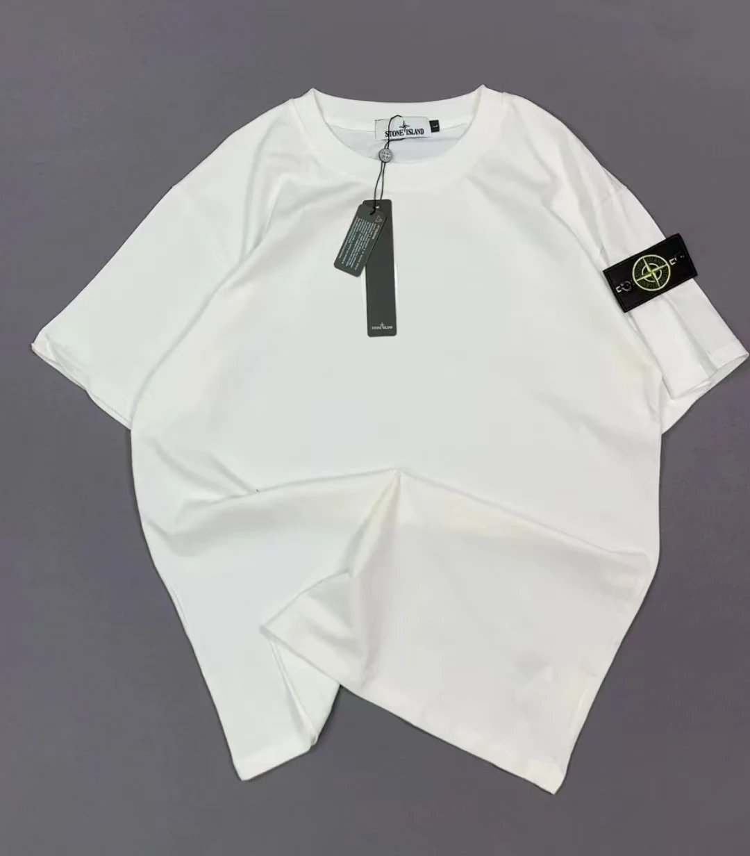Stone Island Matching Sets Short-Sleeve T-Shirt and Drawstring Shorts Set image 7