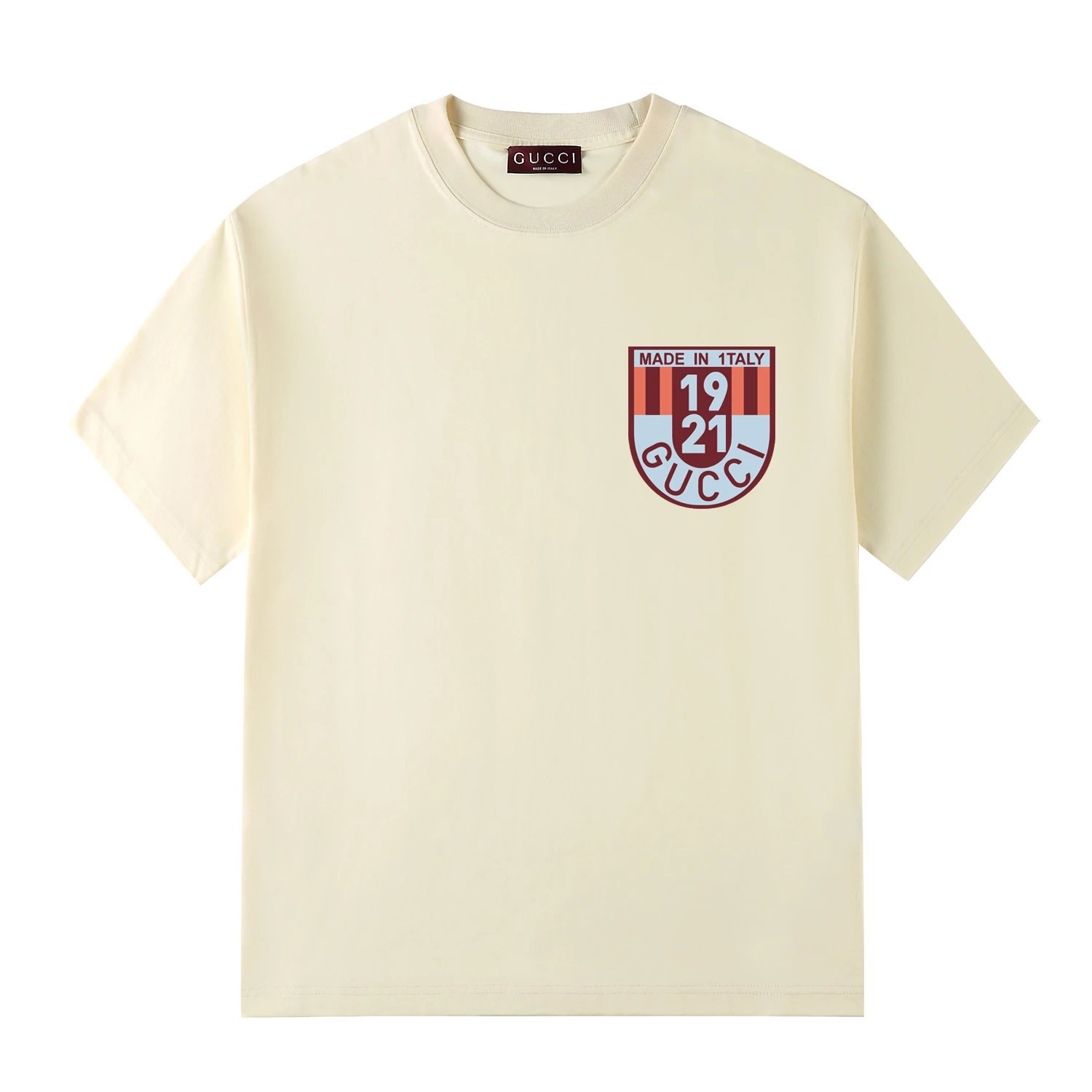 Gucci T-Shirts Logo-print crewneck T-shirt — AM-015