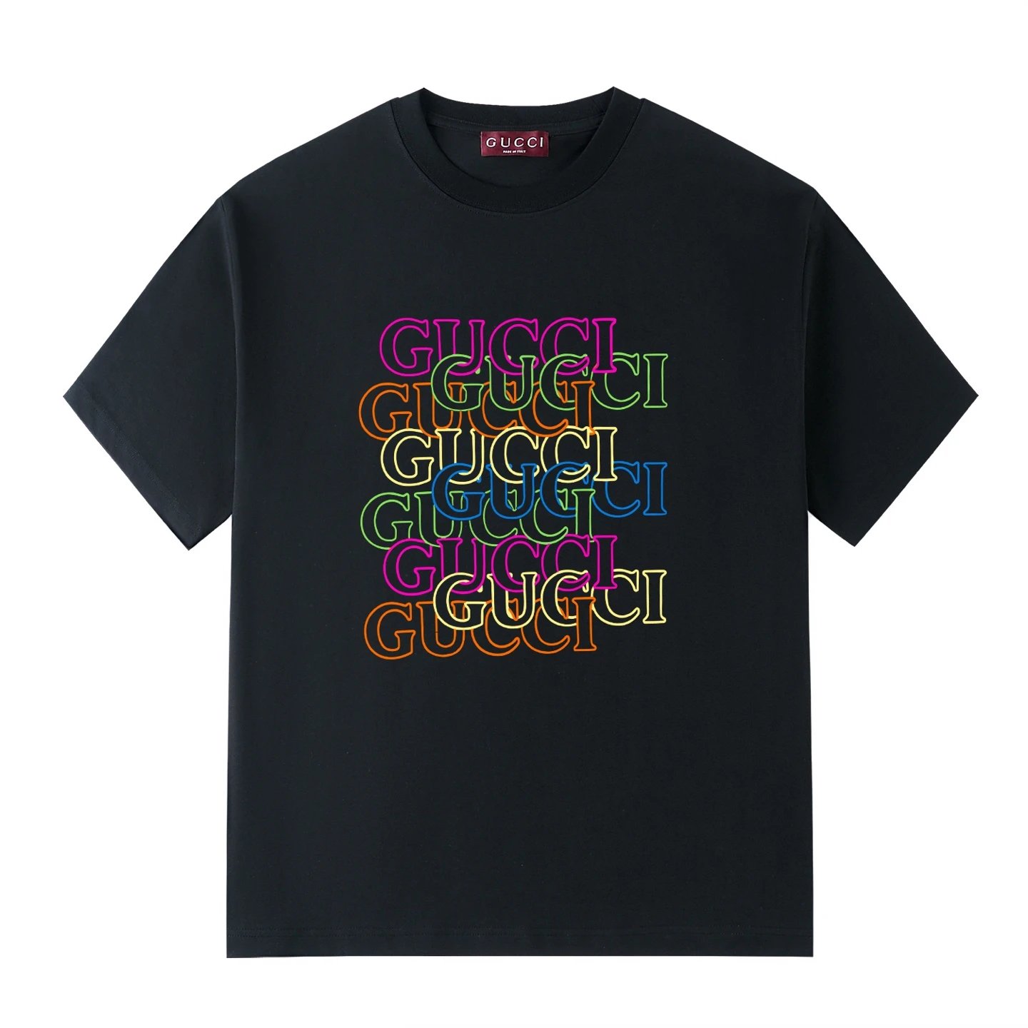 Gucci T-Shirts Logo-print crewneck T-shirt — AM-023