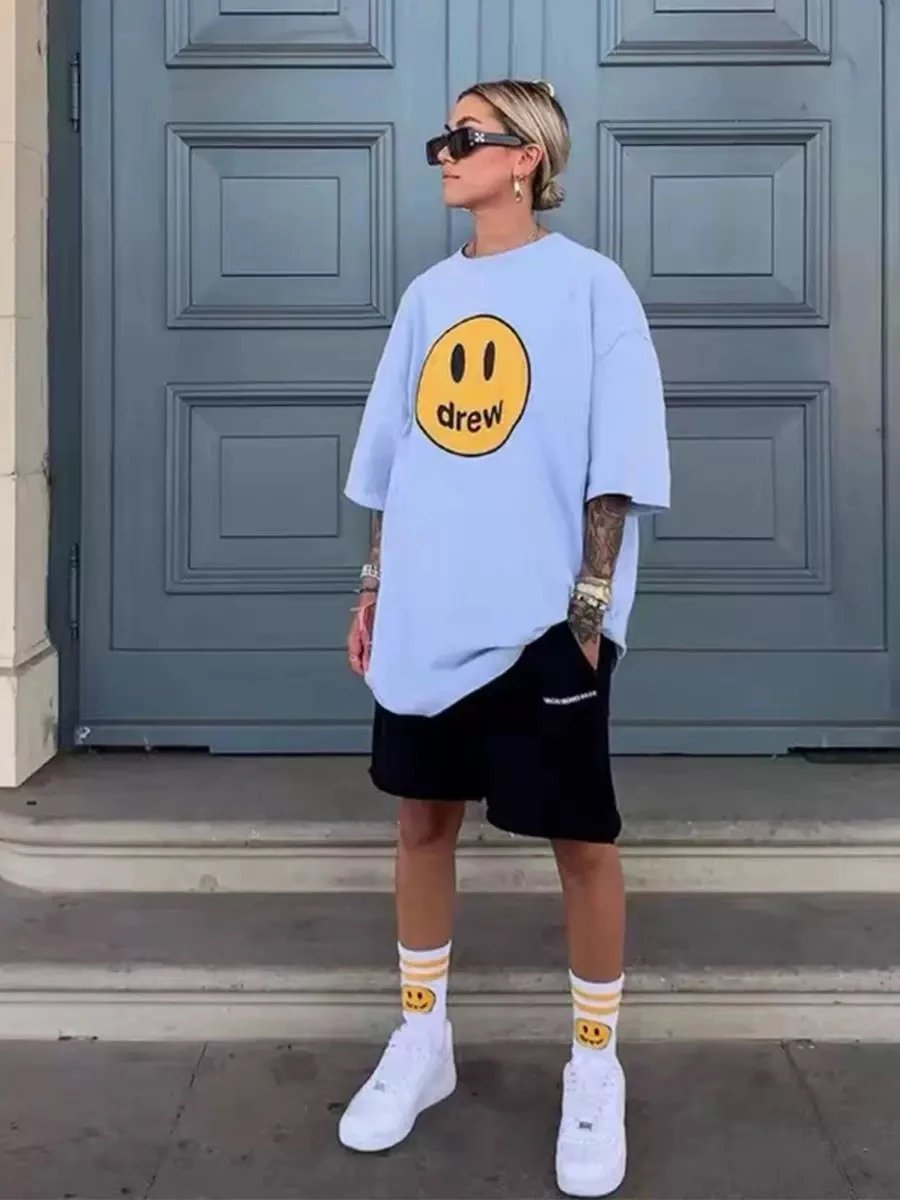 Drew T-Shirts Oversized Logo T-Shirt image 5