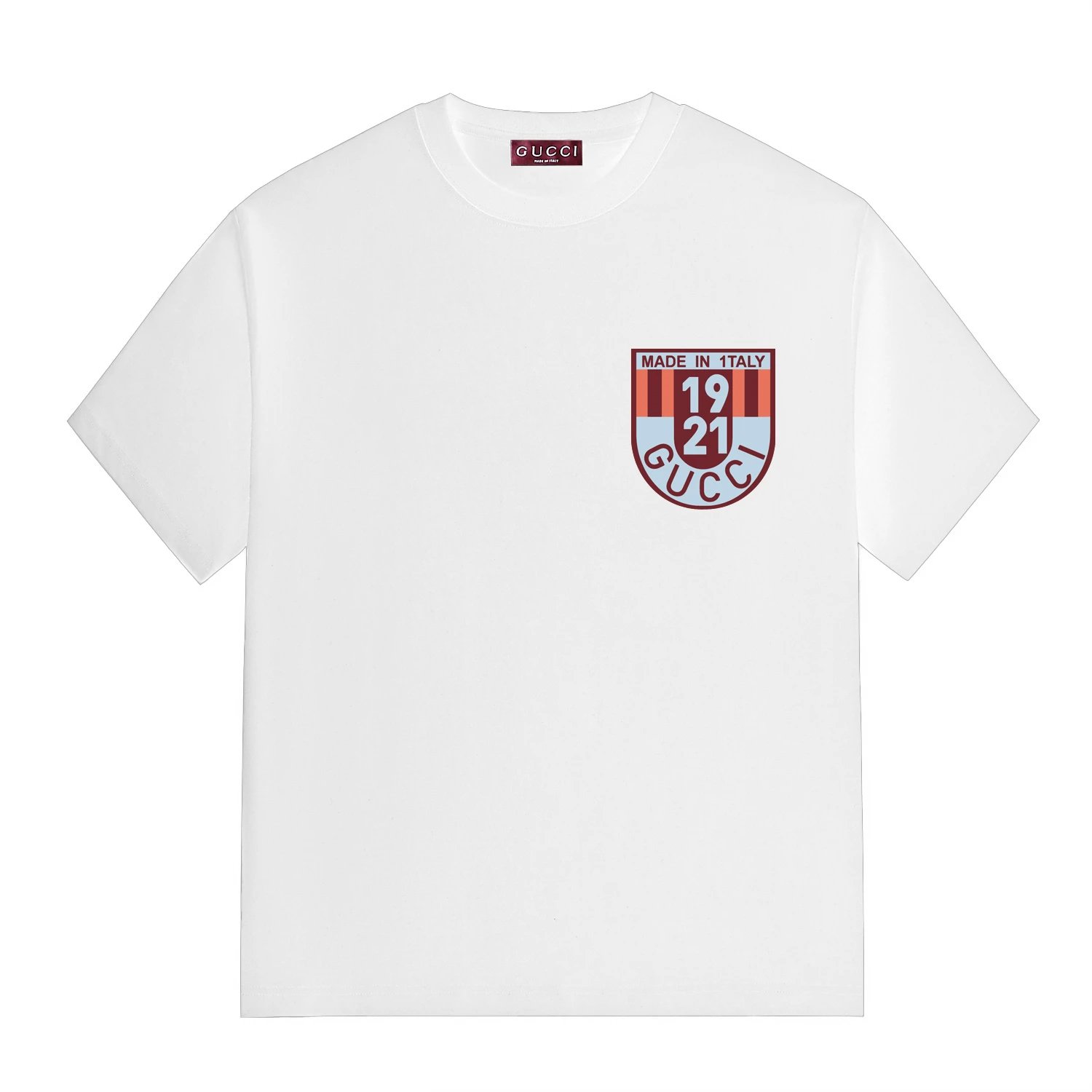 Gucci T-Shirts Logo-print crewneck T-shirt — AM-014