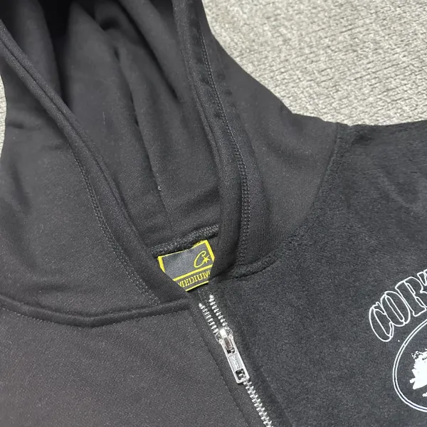 Corteiz Arch Logo Sweatpants White - 10