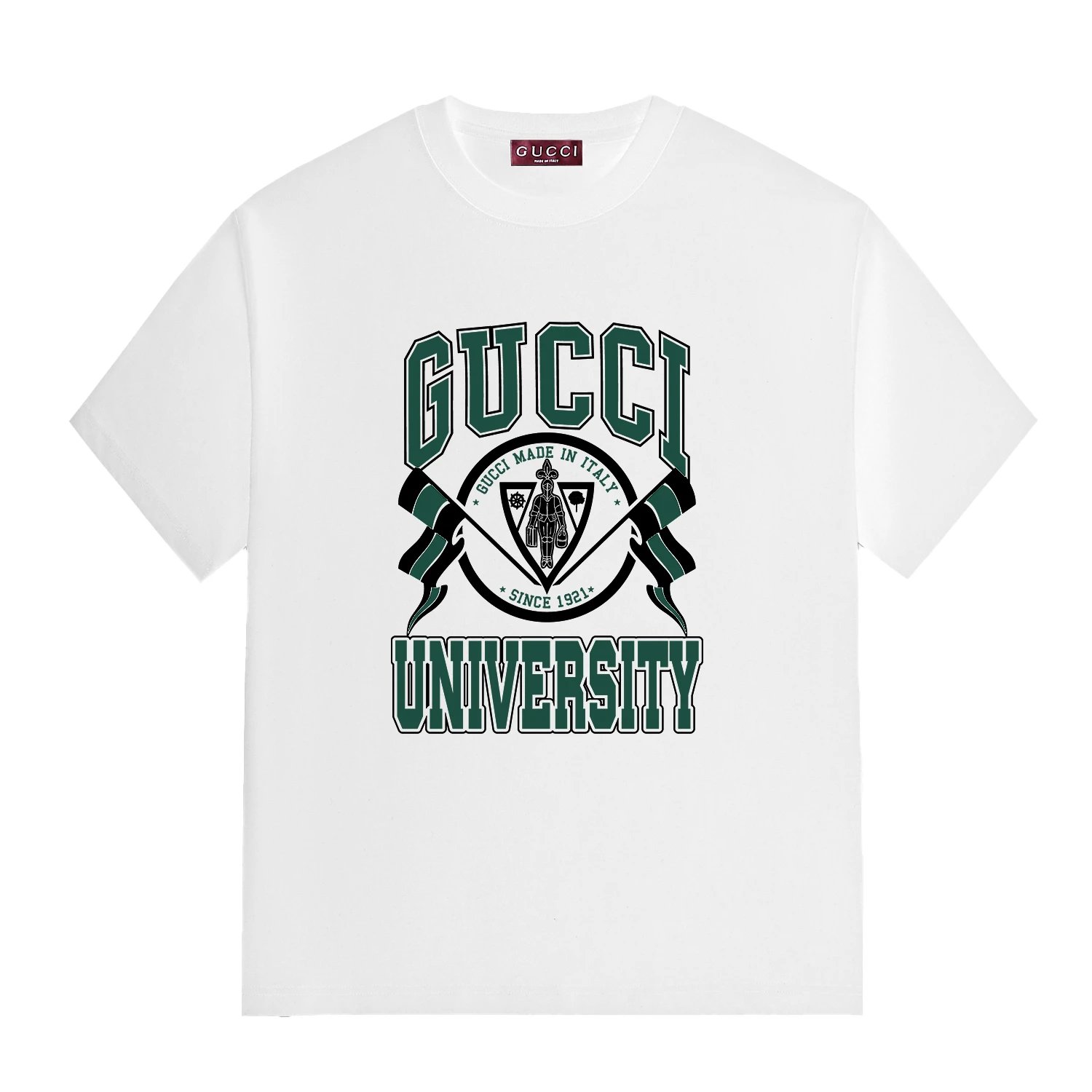 Gucci T-Shirts Logo-print crewneck T-shirt — AM-038