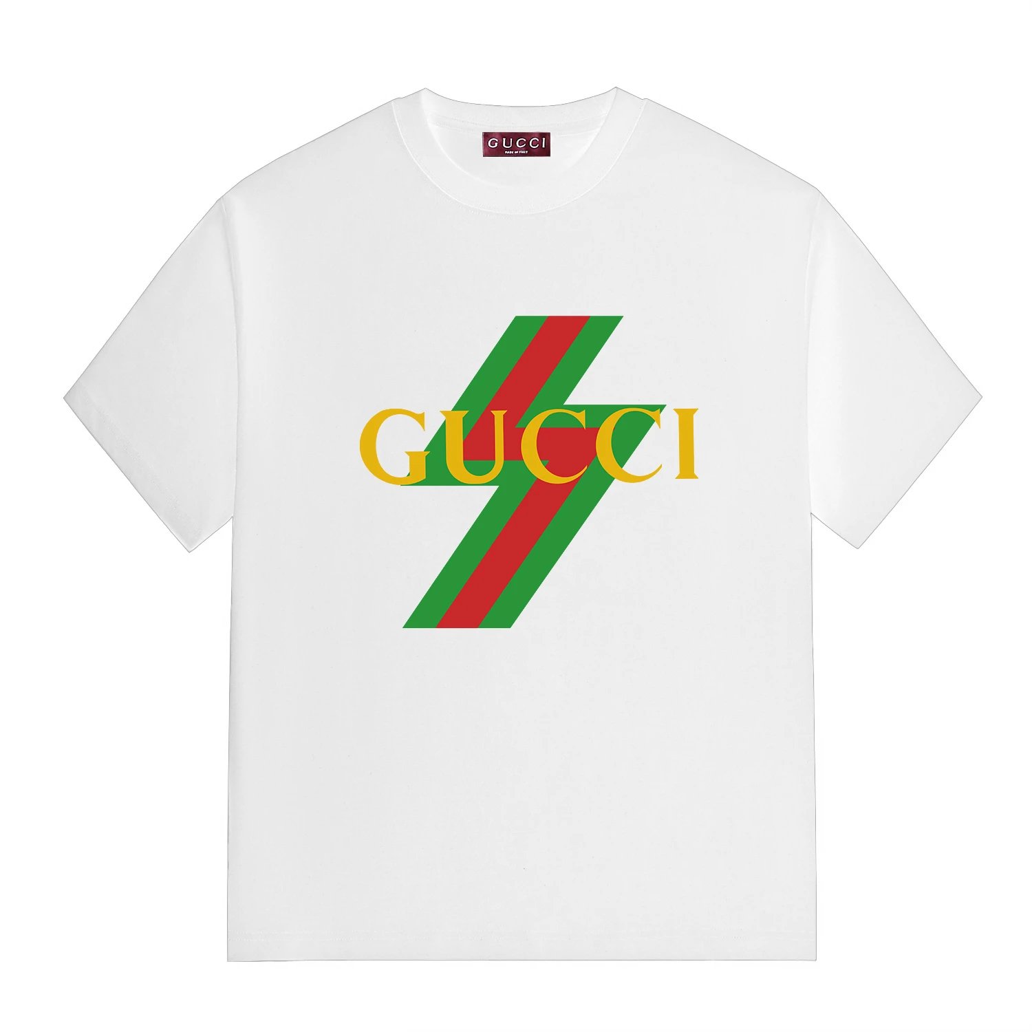 Gucci T-Shirts Logo-print crewneck T-shirt — AM-021