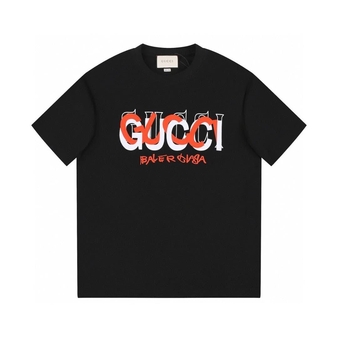 Gucci T-Shirts Logo-print crewneck T-shirt — AM-040