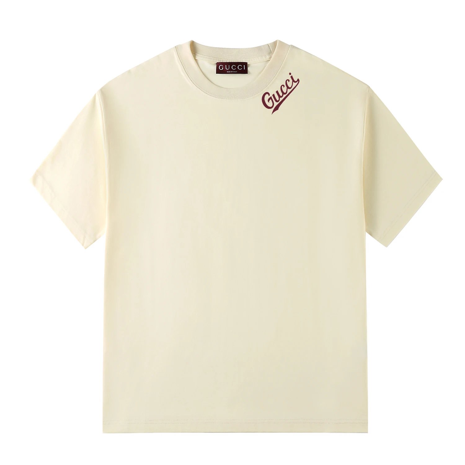 Gucci T-Shirts Logo-print crewneck T-shirt — AM-003