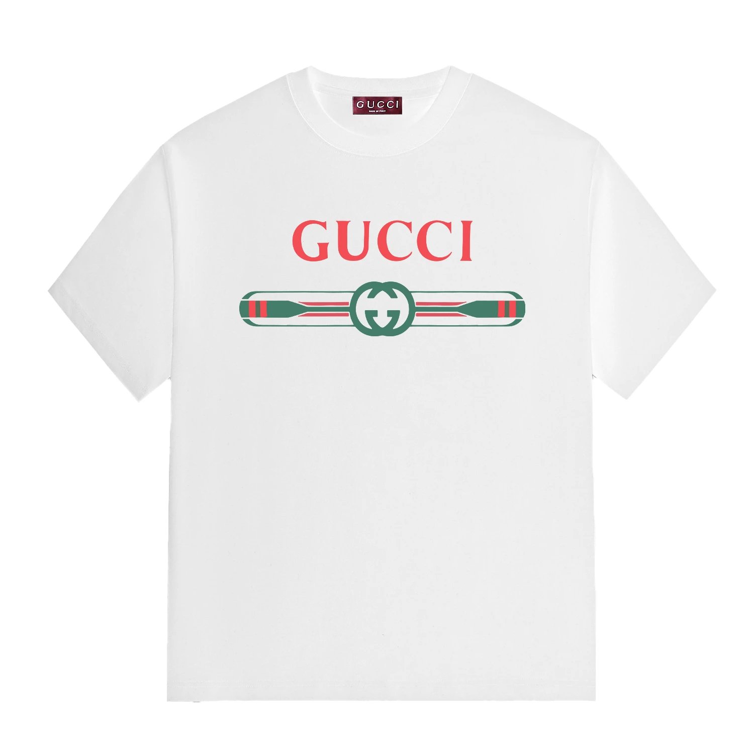 Gucci T-Shirts Logo-print crewneck T-shirt — AM-036