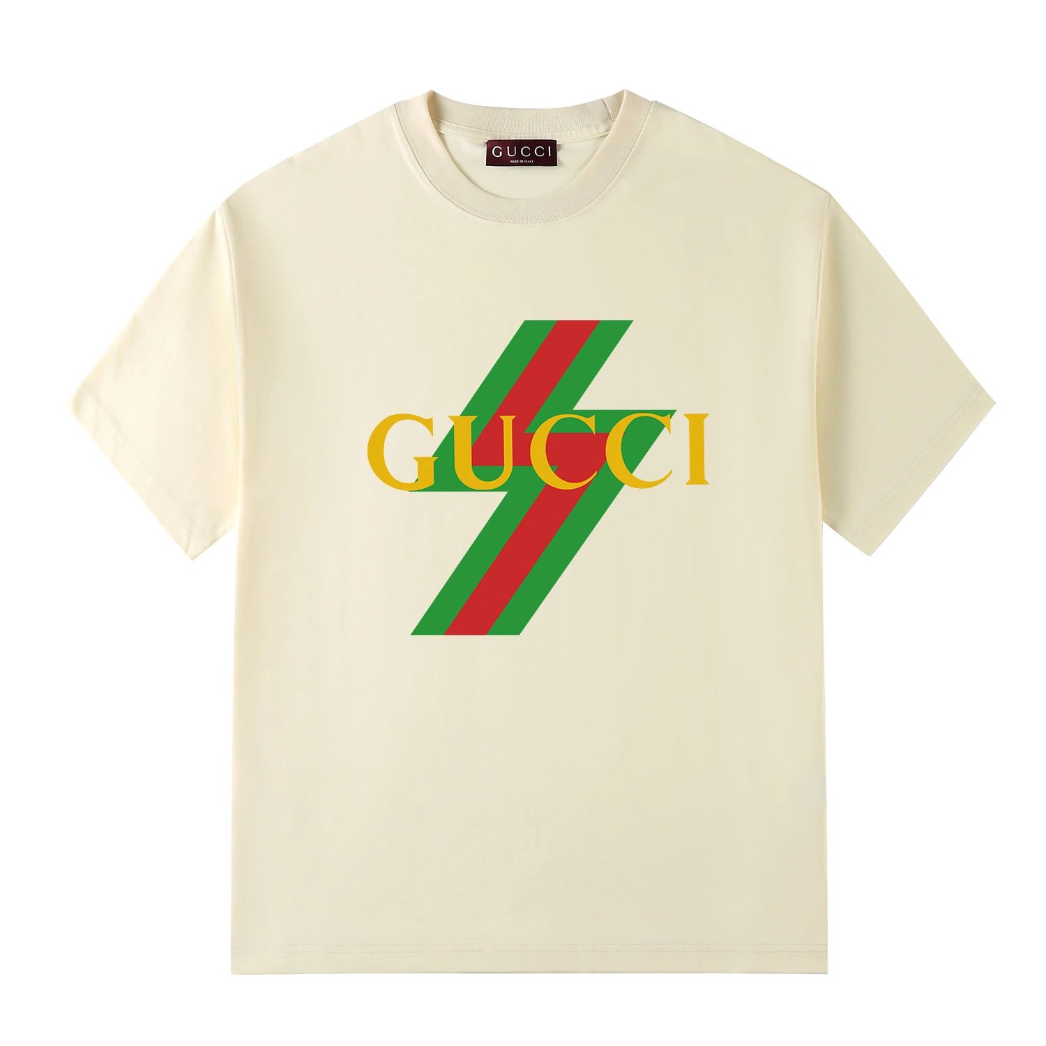 Gucci T-Shirts Logo-print crewneck T-shirt — AM-020