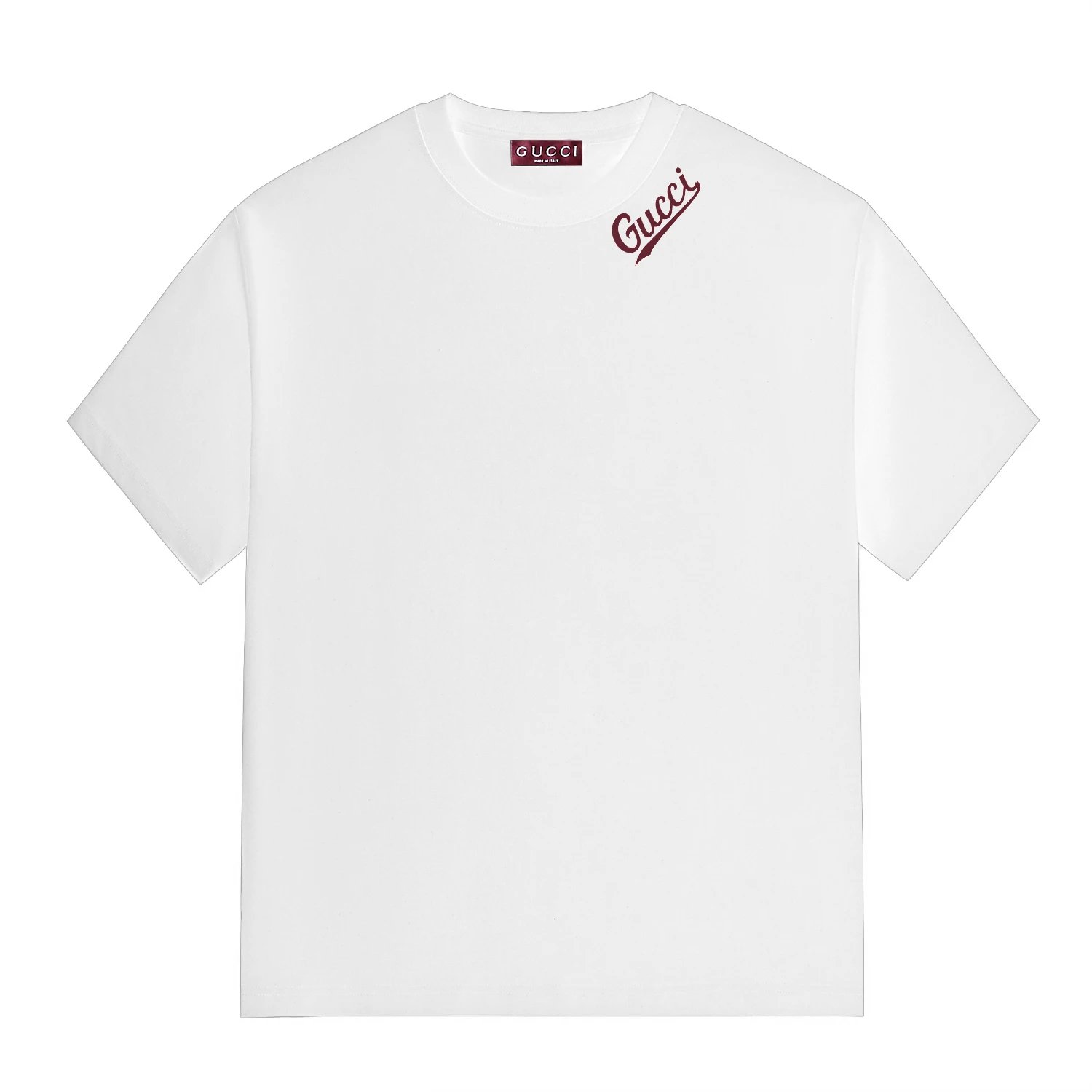 Gucci T-Shirts Logo-print crewneck T-shirt — AM-002