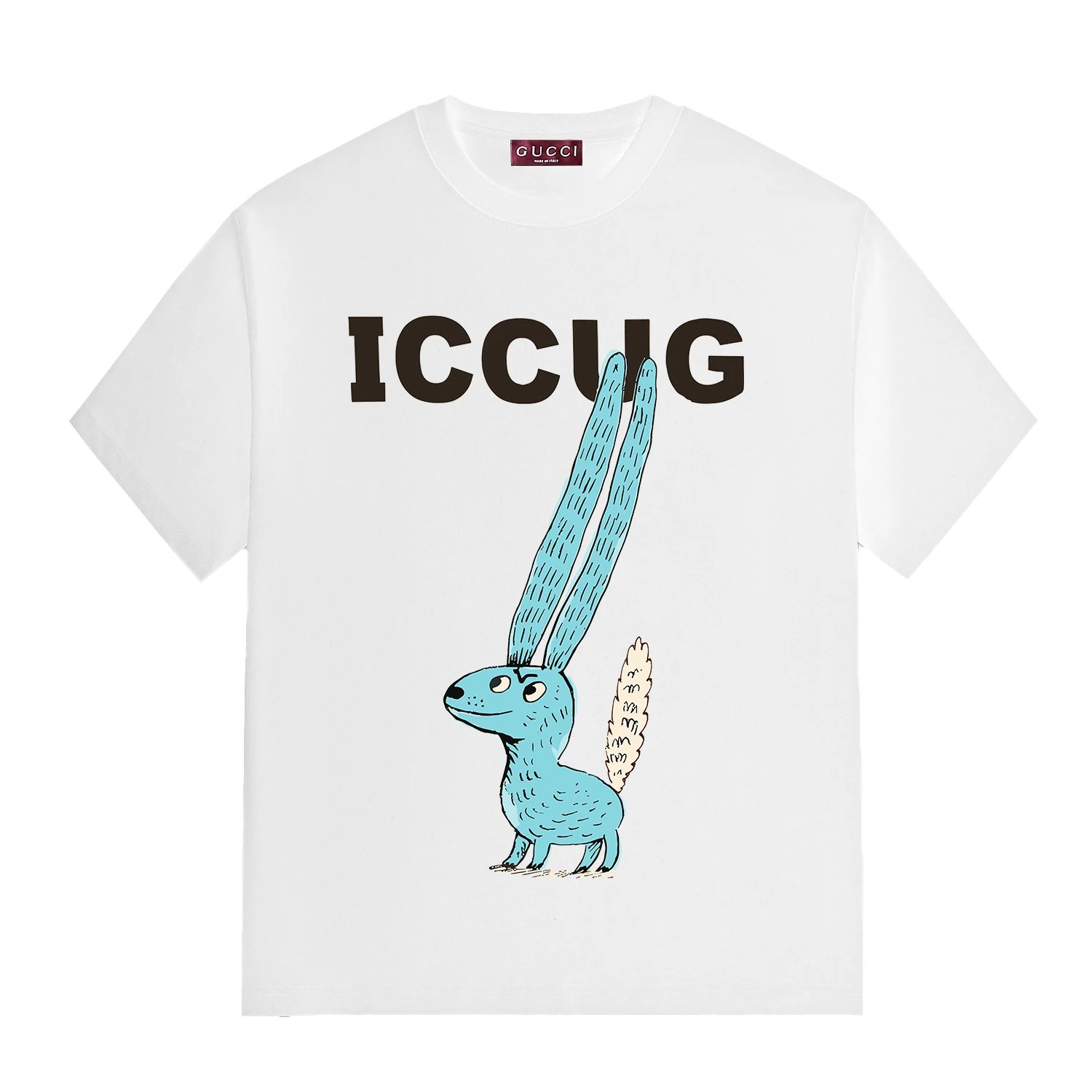 Gucci T-Shirts Logo-print crewneck T-shirt — AM-030